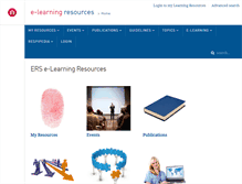 Tablet Screenshot of erseducation.com